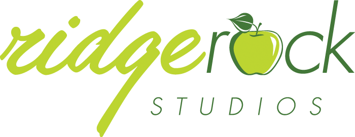 Ridgerock Studios transparent logo.