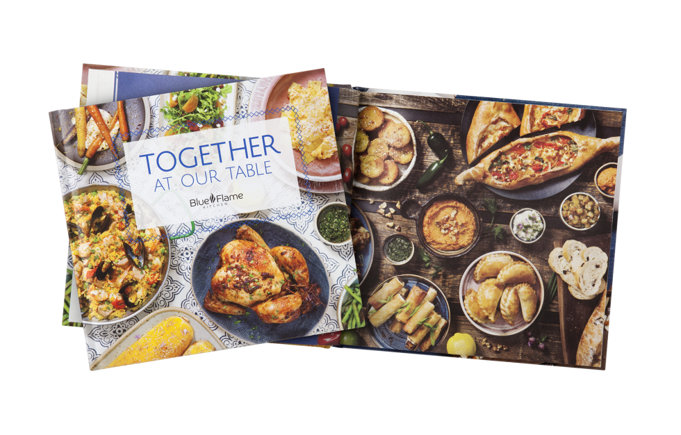 Calgary Product Photography. Together at our Table Cookbook by ATCO Blue Flame Kitchen.